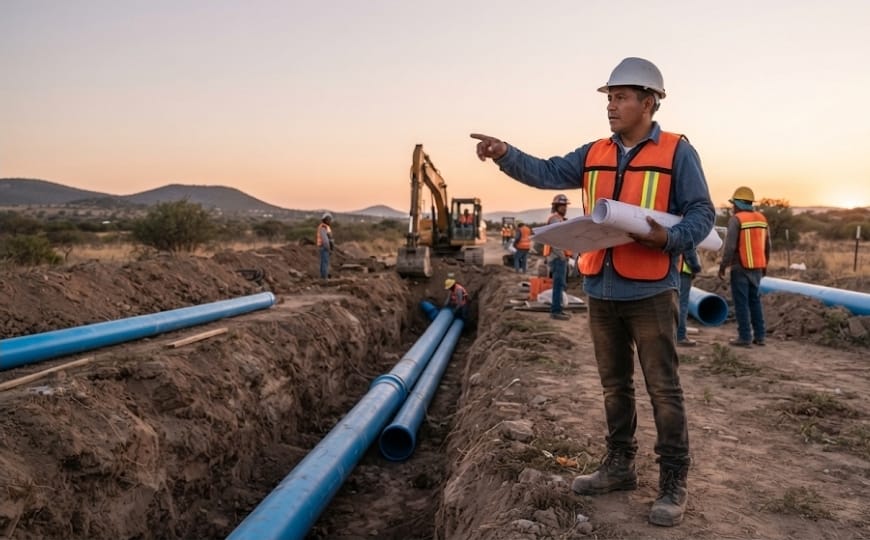 RESIDENTE DE OBRA CIVIL ESPECIALISTA EN HIDRÁULICA ​Constructor CYPRO